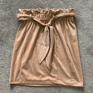Paperbag skirt